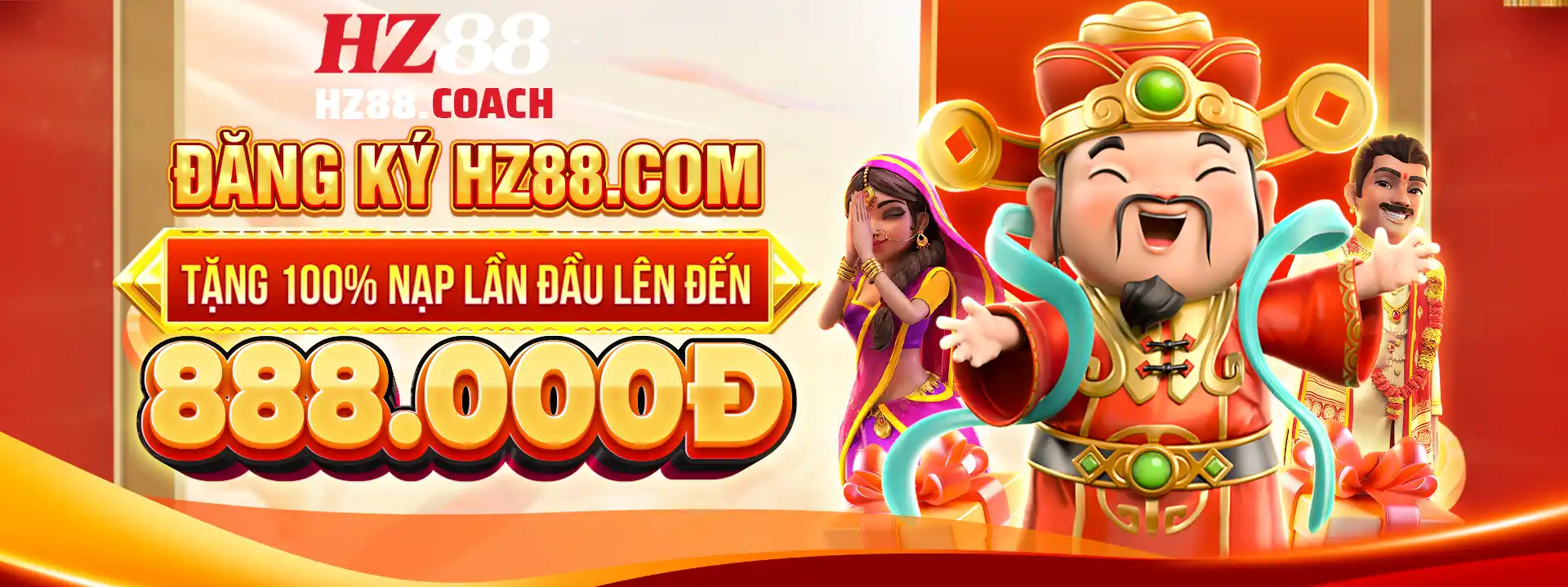 Đăng kí hz88.com tặng 100 nạp lần đầu lên đến 888.000